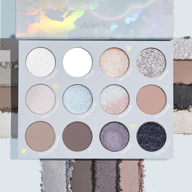 Colourpop Eyeshadow Palette - Eye Makeup Palette with Matte, Metallic, Matte Spa