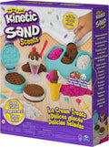 Kinetic Sand Scents Ice Cream Treats, Moldable Sand Sensory Toys, Ages 3+ | Swirl Strawberry, Chocolate & Vanilla Scented Play Sand Ice Cream