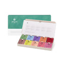 OSULLOC Premium Tea Collection (40 Count, 10 Flavors X 4 Ea), Assorted Tea Bag Sampler, Premium Organic Pure & Blended Self Care Gift Set Box from
