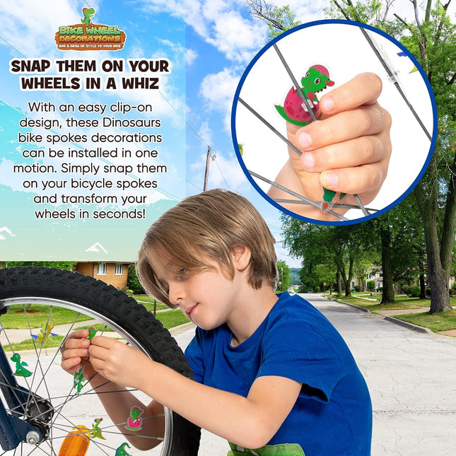 Bike Wheel Spoke Accessories for Kids Ã¢ÂÂ Bicycle Decorations & Attachments f