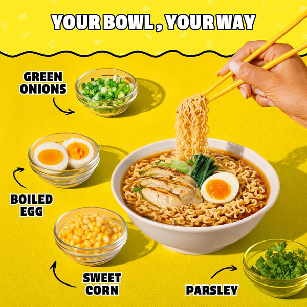 Maruchan Ramen Noodle Soup, Chicken Flavor – Japanese-Style Instant Noodles, Quick & Easy Meal for Kids, Students & Busy Families – 3 Oz. (24