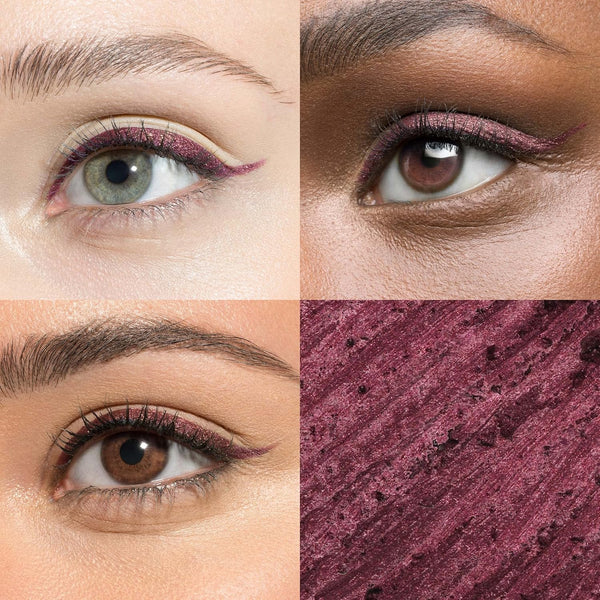 Julep When Pencil Met Gel Eyeliner – Waterproof, Long-Lasting, Smudge-Proof Liner for Everyday to Night Looks, Fig Shimmer 18 Fig Shimmer