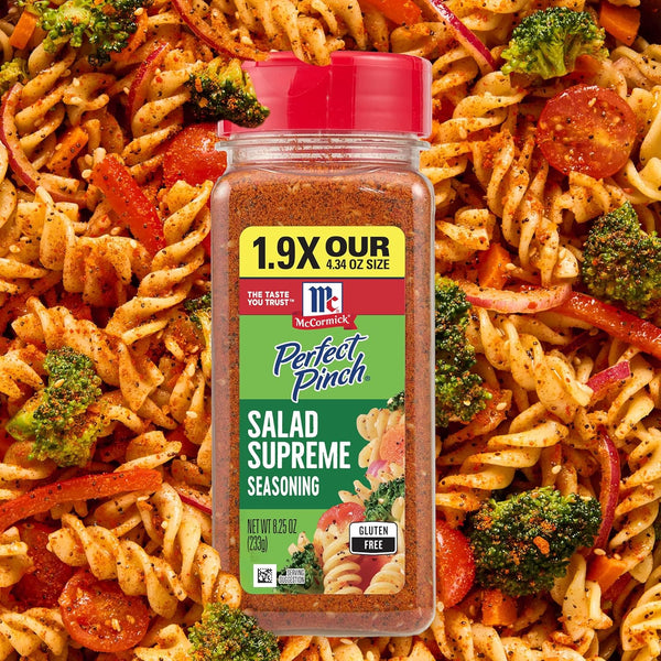 Mccormick Perfect Pinch Salad Supreme Seasoning, 8.25 Oz