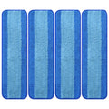 4 Pack Microfiber Cleaning Pad for Bona Mop, Reusable Spray Mop Pads Refills for Multi-Surface Floors, Washable Microfiber Mop Replacement Heads