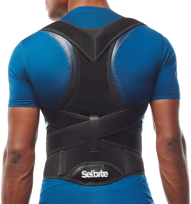 Back Brace Posture Corrector for Women and Men - Adjustable, Breathable and Comfortable Posture Support for Upper and Lo