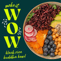 RiceSelect Black Rice, Whole-Grain, Gluten-Free, Non-GMO, and Vegan Rice, Kosher, 22oz Jar (Pack of 1) 22 Ounce (Pack of 1) Black Rice