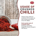 Crushed Red Pepper Flakes 5 Pound Bulk Value Pack - Chili Flakes - by Spicy World