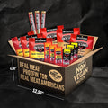 Jack Link's Beef Jerky Variety Pack Gift Basket - 15 Pack - Assorted Jerky, Steaks, and Meat Sticks - Ready to Eat Protein Snacks - Made with 100%