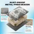 Kitchen Sponges for Dishes, Scouring Pads Non Scratch Scrubbers 6 Count (Pack of 1)