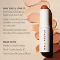 Well People Supernatural Complexion Stick Foundation + Concealer, Buildable, Light-To-Medium Coverage, Soft Matte Finish, Lightweight + Hydrating,