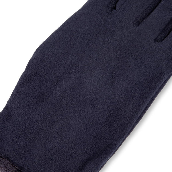 Isotoner Womens Stretch Fleece Gloves with Microluxe Lining and Smart Touch Technology