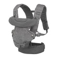 Infantino Flip 4-in-1 Baby Carrier Convertible Ergonomic, Gray | Adjustable fit, Enhanced lumbar support, Ergonomic hands-free parenting, Registry