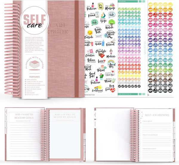 Self Care Journal â Guided Daily Reflection Notebook to Support Mental & Physical Health Habits â Self Love Manifestation & Affirmations Planner -