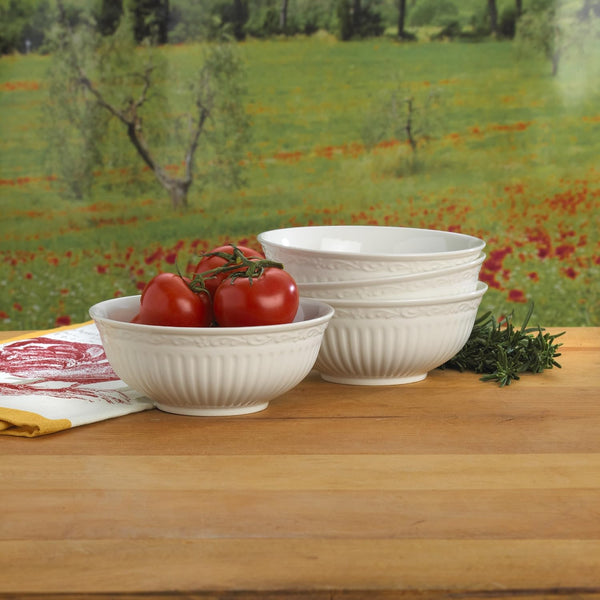 Mikasa DD900-410 Italian Countryside Fruit Bowl, 5-1/4-Inch, Set of 4 10 oz