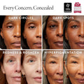 LAURA GELLER NEW YORK the Ideal Fix Concealer - Tan - Buildable Medium to Full Coverage Liquid Concealer - Covers under Eye Dark Circles &