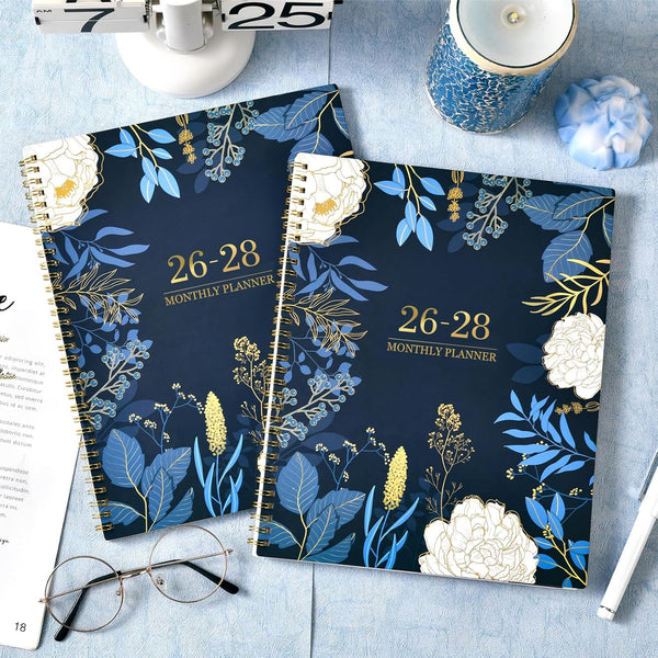 2026-2028 Monthly Planner - 2 Year Monthly Planner/Calendar 2026-2028, July 2026 - June 2028, 11" x 9", 24 Monthly Planner with Tabs, Back Pocket,