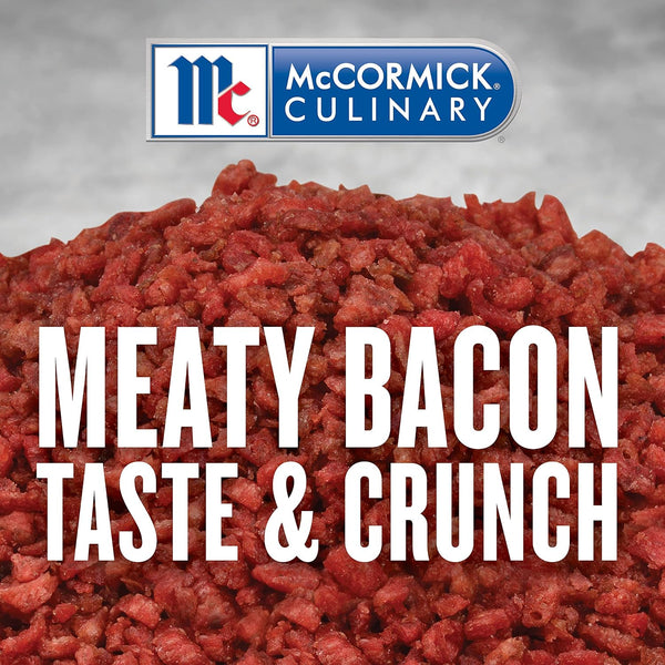 McCormick Culinary Bacon Flavored Bits, 13 oz Bacon Bits 13 Ounce (Pack of 1)
