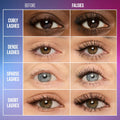 Maybelline Volum' Express the Falsies Waterproof Mascara, Volumizing and Separating Make up Formula, Very Black, 1 Count