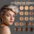 Belloccio'S Professional Cosmetic Airbrush Makeup Foundation 1/2Oz Bottle: Buff- Light with Golden Undertones