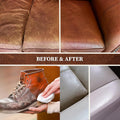 Leather Cleaner and Conditioner Kit by Lexol for Furniture Car Interiors Shoes Handbags, leather cleaner and conditioner two-step system with 2