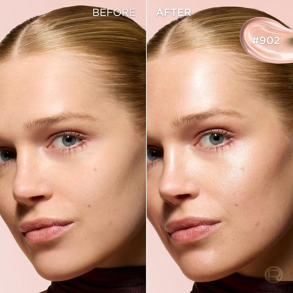 L'Oreal Paris Makeup True Match Lumi Glotion, Natural Glow Enhancer, Illuminator Highlighter, Bronzing Drops for a Sun-Kissed Glow, 902 Light