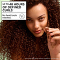 Garnier Fructis Curl Nourish Moisturizing Shampoo for Curly Hair, Plant Protein and Coconut Oil Formula, Up to 48HR of Curl Definition, Sulfate
