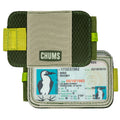Chums Bandit Bi-Fold Wallet Ã¢ÂÂ Slim RFID Wallet for Men & Women, Reversible Card, ID & Money Holder (Olive/Tan)