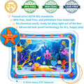 Yeeeasy Tummy Time Water Mat丨Inflatable Tummy Time Water Play Mat for Babies, Infants and Toddlers 3 to 24 Months Promote Development Toys Baby