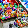 CiaraQ Polyhedral Dice Set - DND Role Playing Dice | Acrylic RPG Dice for Dungeons and Dragons MTG Table Games, Mixed colors, 140pcs Mixed Colors 140