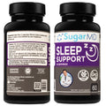 Sugarmd Sleep Support Supplement â€“ 60 Sleep Capsules with Lemon Balm, Valerian Root, Hops Extract, Chamomile Extract & Bioperine â€“ Non-Gmo &