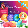 Shower Steamers Aromatherapy for Women - 8 Scents Bath Bombs with Gift Packing, Birthday Gifts for Women, Men, Dad, Grandma, Daughter, Self Care