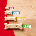 Milk-Bone Crunchy Large Dog Treats, 24 Oz. Box, Original Beef Flavor Large 24 Ounce (Pack of 1)