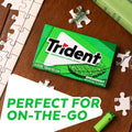 Trident Spearmint Sugar-Free Gum, 12 Packs of 14 Pieces (168 Total Pieces) Spearmint 14 Count (Pack of 12)