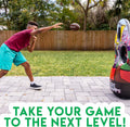 Franklin Sports Kids Football Target Toss Game - Inflatable Throwing Target Toy with Soft Mini Footballs - Fun Kids Sports Game