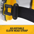Dewalt DPG82 Concealer Anti-Fog Dual Mold Safety Goggle - 1 Pair Clear