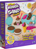 Kinetic Sand Scents Ice Cream Treats, Moldable Sand Sensory Toys, Ages 3+ | Swirl Strawberry, Chocolate & Vanilla Scented Play Sand Ice Cream