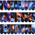 30 Pieces Universe Galaxy Magnetic Bookmark,MWOOT Starry Sky Magnet Page Book Markers Set,Assorted Magnetic Page Clips Bookmarks for Students
