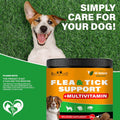 Flea and Tick Prevention Chewable Pills for Dogs - Revolution Oral Flea Treatment for Pets & Complex Multivitamin -Natural Pest Control & Defense