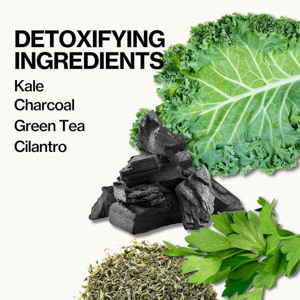 Pacifica Super Green Detox Sheet Mask Ã¢ÂÂ Charcoal, Kale & Clay Pore Cleansing Mask for Oily, Blemish-Prone Skin, Deep Detox Facial Mask, Vegan