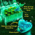 GirlZone Slime Kit - 42-Piece Apple-Scented DIY Slime Kit with Activator & Add-Ins - Princess & Mermaid Combo for Girls Ages 7+ - Heart