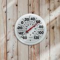Springfield Indoor Outdoor Big and Bold Dial Thermometer, Wireless Thermometer with Easy to Read Large Numbers for Patio, Pool, and Indoor Areas,