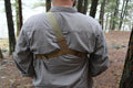 Kenai Chest Holster for Taurus Judge 2.5" or 3" Cyl, MAS Grey/Coyote, Right Hand****Does Not Fit the Public Defender*****