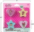 L.O.L. Surprise! 4pc Bath Bomb Set - Non-Toxic, Kid-Safe Bath Bombs for Girls, Spa Gifts & Bath Accessories for Kids