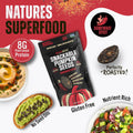 SuperSeedz Dry Roasted Pumpkin Seeds Somewhat Spicy – 8g Protein, Non-GMO Gluten-Free, Keto Snacks – Nut Free & School Friendly Organic Pumpkin