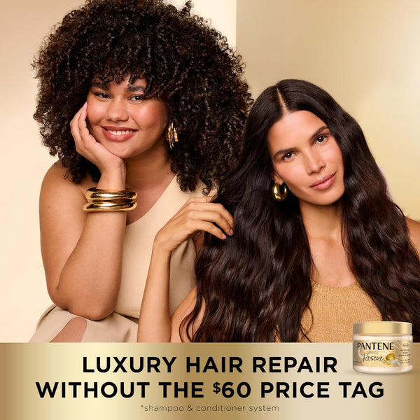 Pantene Miracle Rescue Hair Mask, Intensive Bond Repair with Melting Pro-V Pearls, Melts Away Damage, Builds Bonds, Strengthens against Damage,