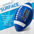 Franklin Sports Kids Junior Grip-Rite Youth Junior Size Rubber Footballs - Peewee Kids Durable Outdoor Footballs - Single & Bulk Packs Available