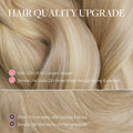 GOO GOO U Tip Hair Extensions - Real Human Hair, 14inch 50g 50S, Hot Fusion, Invisible Remy, 60A Platinum Blonde 14 Inch-50g-50S U-#60A Platinum