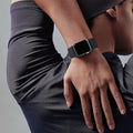 Adorve Stretchy Band Compatible with Apple Watch Bands Ultra 3/2/1 49mm 46mm 45mm 44mm 42mm 41mm 40mm 38mm Men Women, Soft Nylon Elastic Braided
