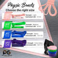 Physix Gear Workout Bands for Pullups Set, Pull up Resistance Bands Set, Long Bands for Workout and Exercise Bands Pull Ups, Pull Ups Resistance