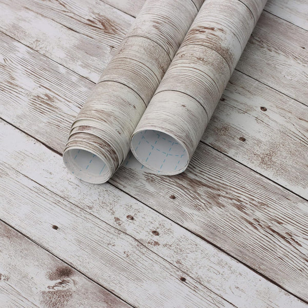 Heroad Contact Paper Peel and Stick Wallpaper Wood Grain Contact Paper for Cabinets Countertop Waterproof Removable Wallpaper Self Adhesive
